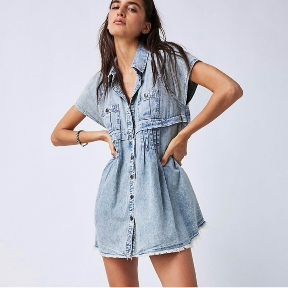 Free People Ronnie Mini Dress NWOT